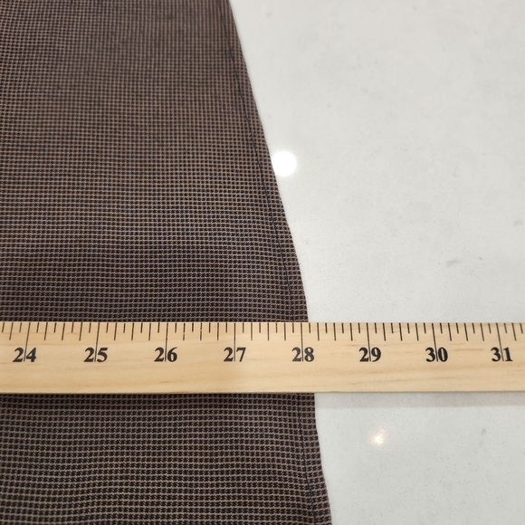 Vintage 80s Marsha and Julio Componix Shawl Vest Brown Size Large Made in USA - Picture 9 of 10